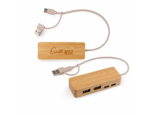 Promotional USB-Hubs (Bambus)