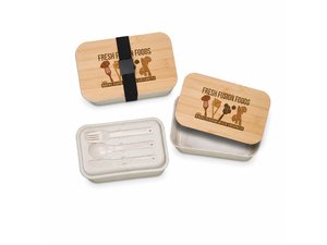 Promotional Lunchboxen (Weizenhalm & Bambus)