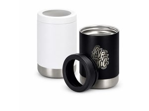 Promotional Vakuum Stubby Cooler mit Flaschen&ouml;ffner