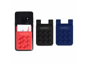 Promotional Silikon-Handy-Geldb&ouml;rsen (Popper)
