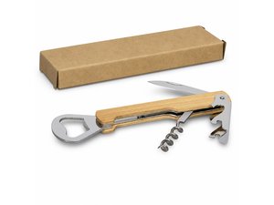 Promotional Holz-Weinkellnermesser