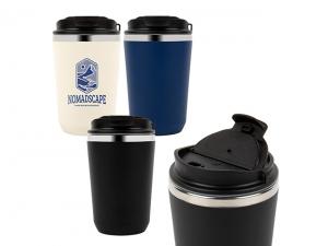 Werbeartikel Doppelwandige Kaffeetasse (400 ml)