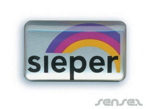 Werbeartikel Epoxid Anstecker