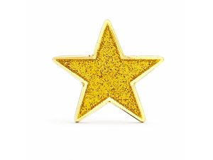 Promotional Glitter Metal Abzeichen