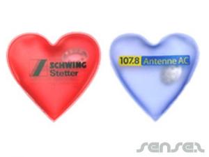 Promotional Heat Or Cold Pads - Heart Shaped