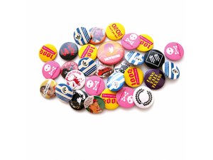 Promotional 80\\\\\\\\\\\\\\\'s Retro Style Badges (Medium)