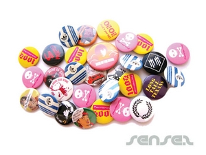 Werbeartikel 80\\\\\\\\\\\\\\\'s Retro Style Badges (Medium)