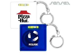 Werbeartikel tape measure with level