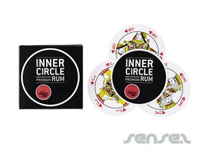 Promotional Round Shaped Playing Cards
