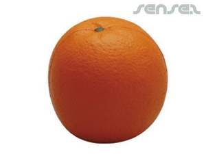 Werbeartikel orange   stressball