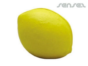 Werbeartikel lemon shaped stressball