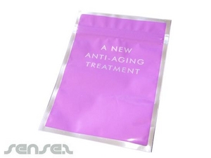 Werbeartikel Silberfolie Umschl&auml;ge - Individuell bedruckte Postkartengr&ouml;&szlig;e