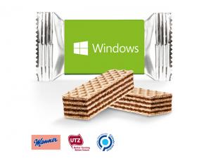 Werbeartikel Knusprige Waffel-Doppelpackungen