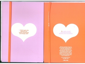 Werbeartikel A5 Silikon - Buchb&auml;nder