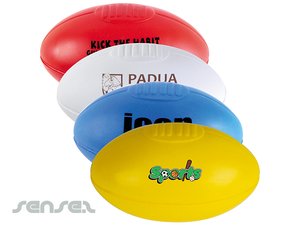 Promotional Pump Fu&szlig;ball Stress B&auml;lle