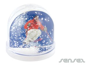 Promotional Foto-Einsatz Schnee Domes (Bedruckt)