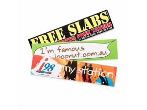 Promotional Glanzpapieraufkleber (75x210mm)