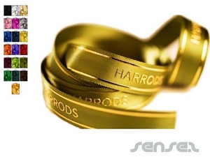 Satin-Band Mit Erh&ouml;hten Drucken