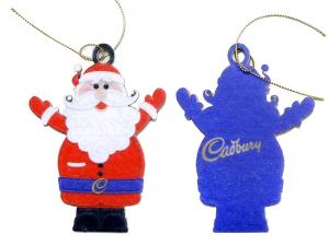Werbeartikel Individuell geformte Felt Ornaments