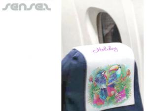 Werbeartikel Flugzeug Bedruckte Kopfst&uuml;tzen