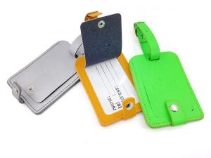 Werbeartikel Kunstleder Kofferanh&auml;nger (gepr&auml;gt)