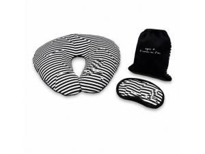 Promotional Bequeme Travelsets Kissen &amp; Augenmasken