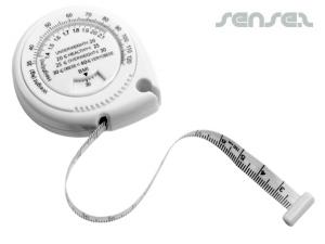 Werbeartikel Smart-Body-Mass-Indikatorb&auml;nder (BMI) (1,5 m)