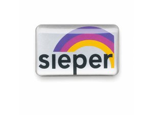 Promotional glassy stickers