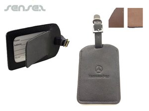 Promotional Leder Kofferanh&auml;nger (Pr&auml;gung)