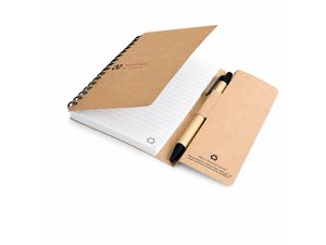 Promotional Recycled Tucker Notebook &amp; Pen Sets (Small)
