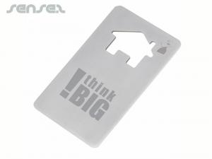 Werbeartikel Haus Shaped Flaschen&ouml;ffner Cards