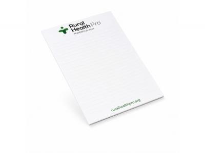 Gebrandete A5-Notizbl&ouml;cke (25 Blatt, Vollfarbdruck)